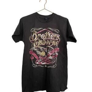 Tultex Unisex Black Short Sleeve Crew Neck Pullover T-Shirt Size Small